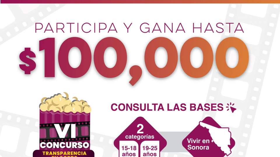 Convocatoria Transparencia en Corto Sonora 2024